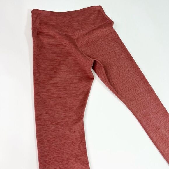Nike Leggings Womens Medium Mid Rise Compression Pink Athletic Pants - Picture 10 of 11